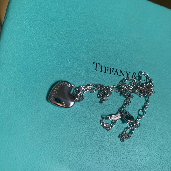 Tiffany and Co 18k white gold etoile necklace diamonds RARE - Picture 7 of 7